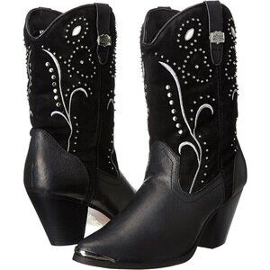 dingo ava black embellished boots size 9.5